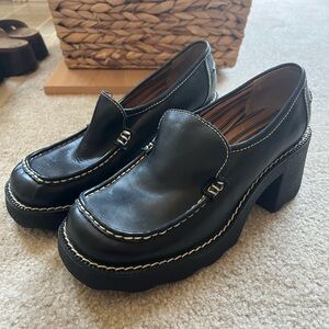 VINTAGE PLATFORM LOAFERS ALDO